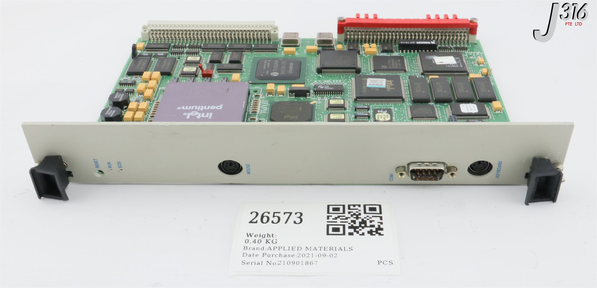26573 APPLIED MATERIALS RADISYS PCB, CARD PENTIUM 133MHZ (PARTS